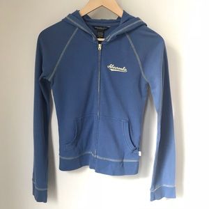 Abercrombie & Fitch Blue Zip Shirt Size S